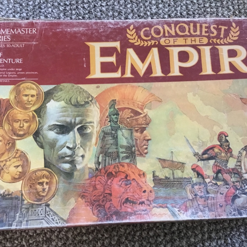 VINTAGE! Conquest of the Empire Board Game